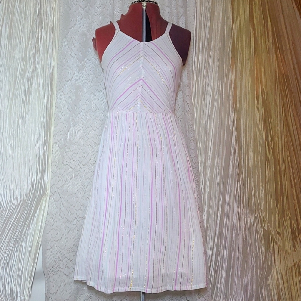 Crazy 8 Fairycore Fairygrunge boho % Cotton Dress